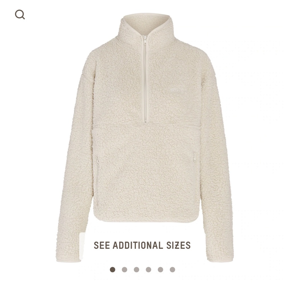 SKIMS Teddy Pullover - Size 2X